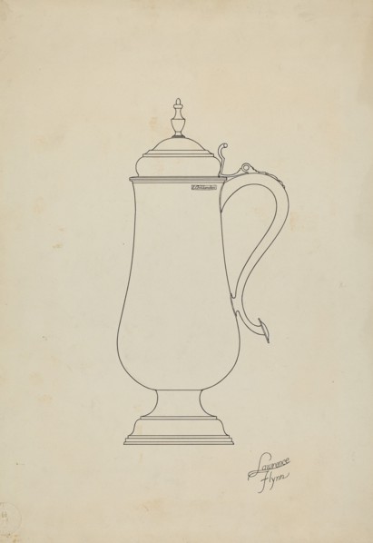 Silver Flagon, c. 1936.