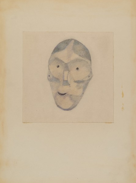 Wooden Mask, 1935/1942.