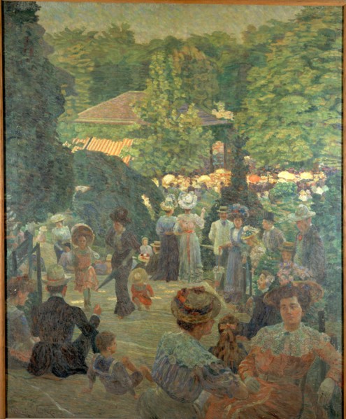 Montsouris Park, c1900.