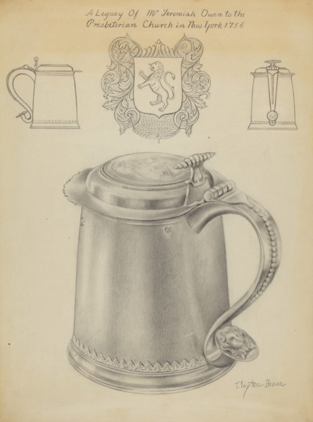 Silver Tankard, c. 1936.