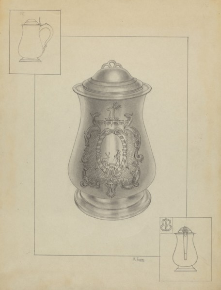Silver Tankard, c. 1936.