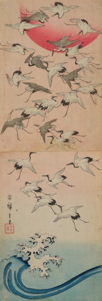 Cranes. Private Collection.