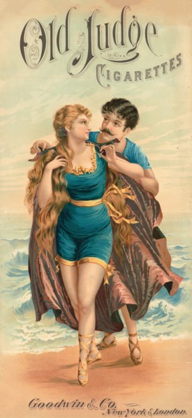 Old Judge Cigarettes , 1880. Private Collection.