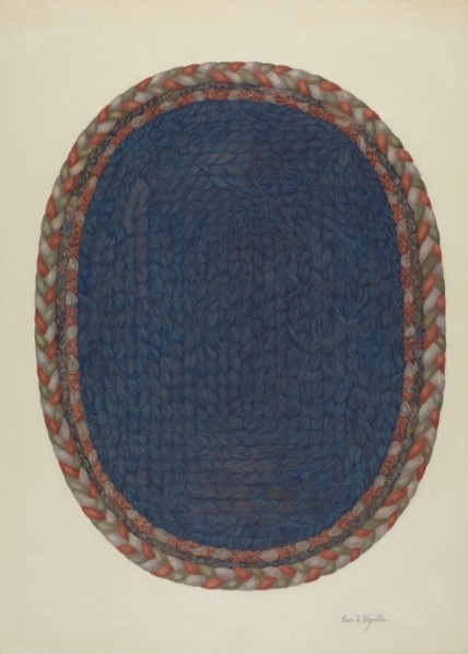 Shaker Rug, c. 1941.