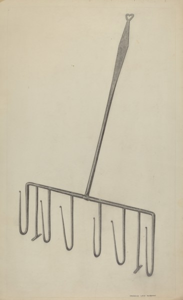 Toast Rack, c. 1939.