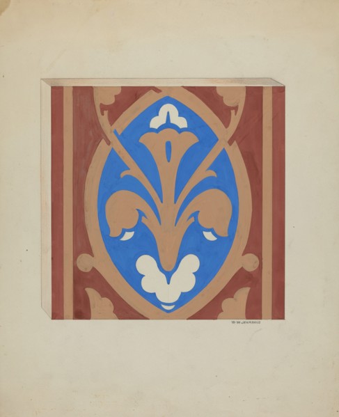 Floor Tile, c. 1936.