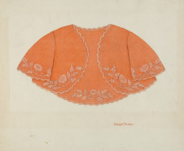 Child's Cape, c. 1937.