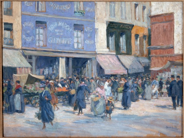 Rue Mouffetard, c1920.