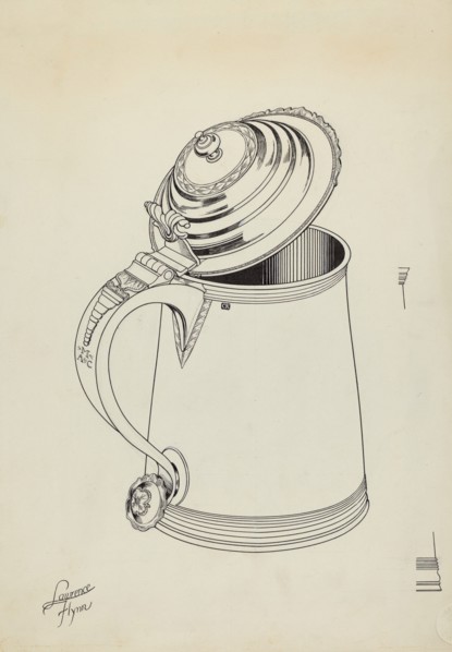 Silver Tankard, c. 1936.