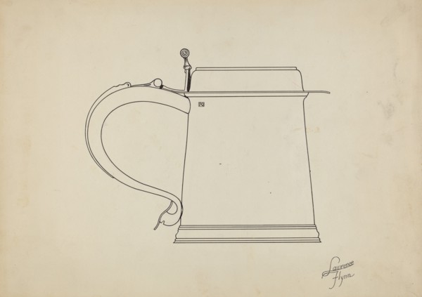 Silver Tankard, c. 1936.
