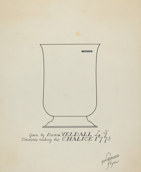 Silver Chalice, c. 1936.
