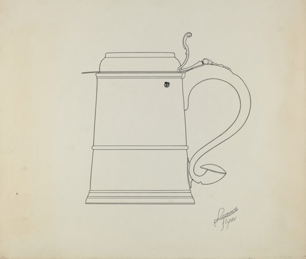 Silver Tankard, c. 1938.