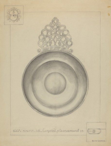 Silver Porringer, c. 1936.