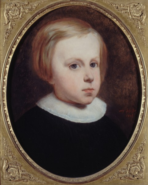 Portrait of a child, 1840.