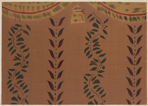 Wall Stencil, c. 1939.