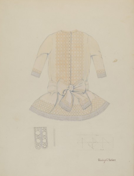 Child's Dress, c. 1936.