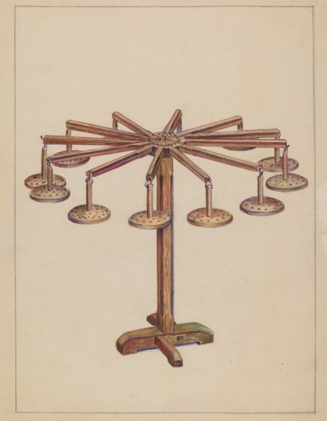 Candle Holder, c. 1937.