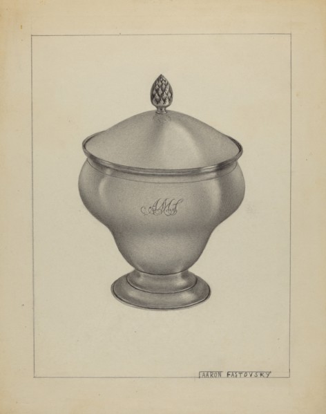 Silver Sugar Bowl, 1936.