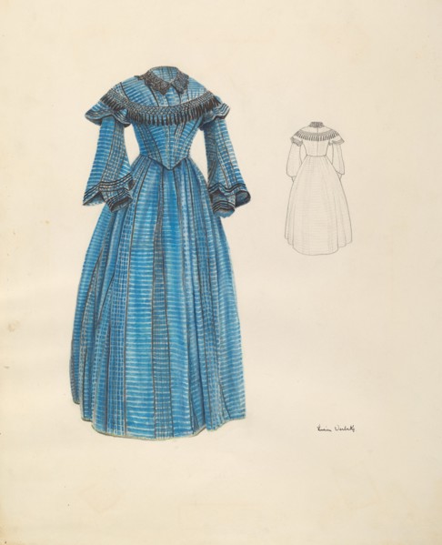 Promenade Dress, c. 1937.