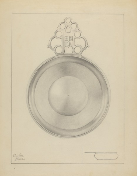 Silver Porringer, c. 1936.