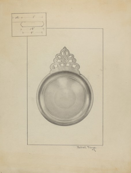 Silver Porringer, c. 1936.