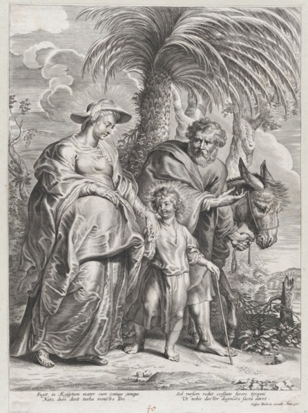 The Return from Egypt, ca. 1705-24.