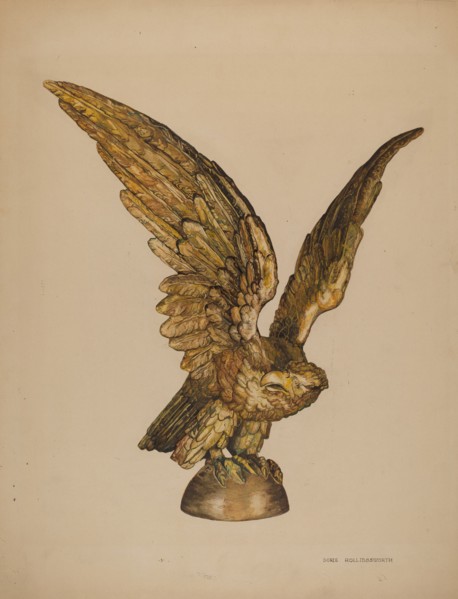 Metal Eagle, c. 1940.