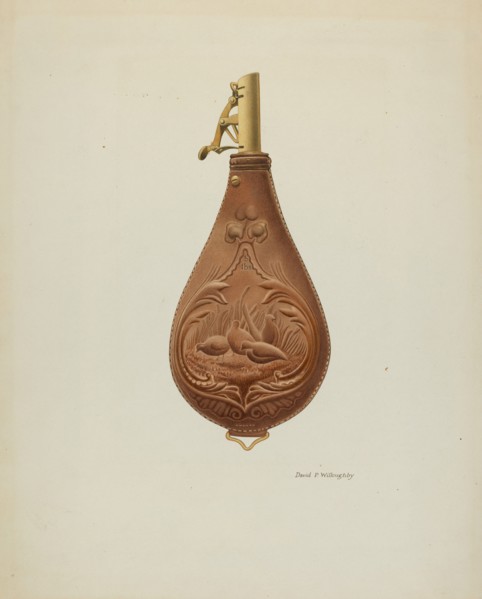 Powder Horn, c. 1937.