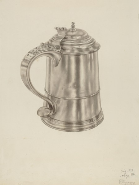 Silver Tankard, c. 1938.