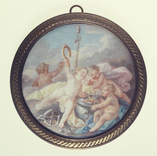 Cherub physicists, c1850.