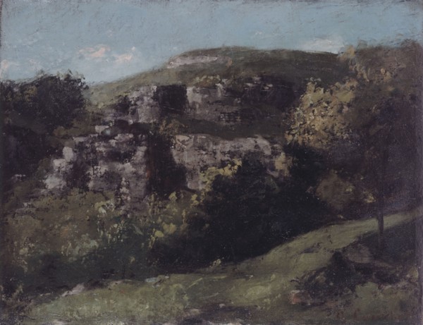 Rochers à Ornans, c.1869.