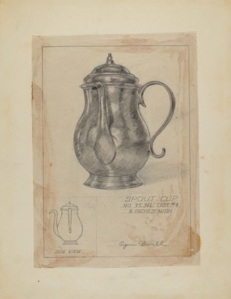 Silver Spout Cup, c. 1936.