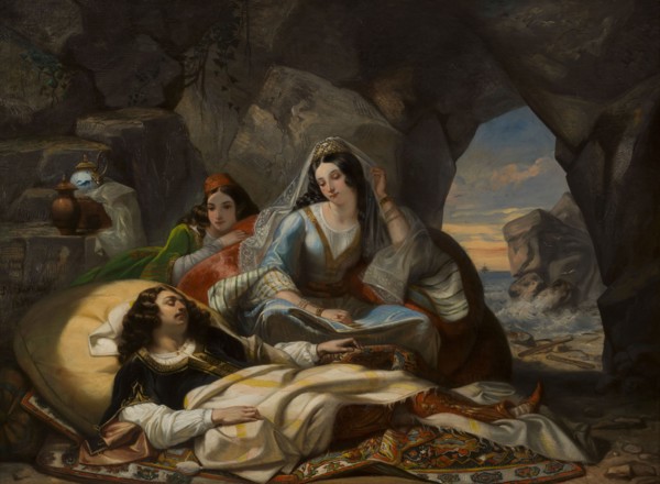 Don Juan and Haidee, 1839.
