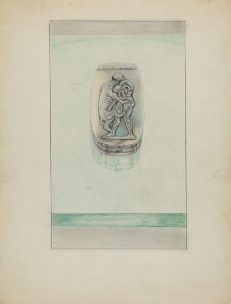 Silver Snuff Box, 1935/1942.