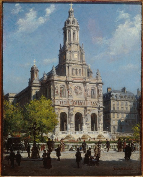 Eglise de la Trinite, c1880.
