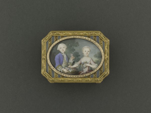 Snuff box, between 1776 and 1777.