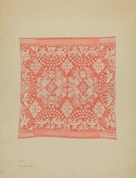 Tablecloth, 1935/1942.