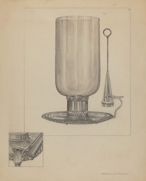 Candlestick, 1935/1942.