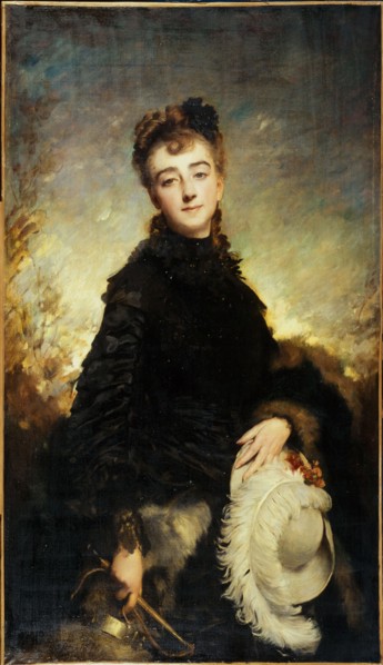Portrait of a woman, 1876.