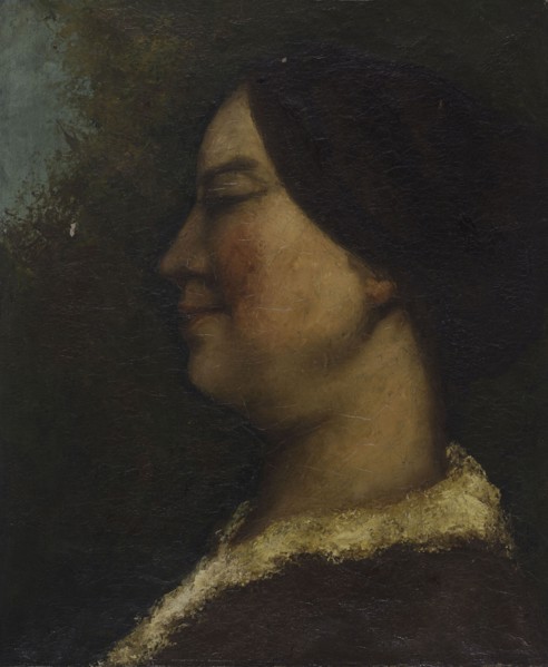 Portrait de femme, c.1855.