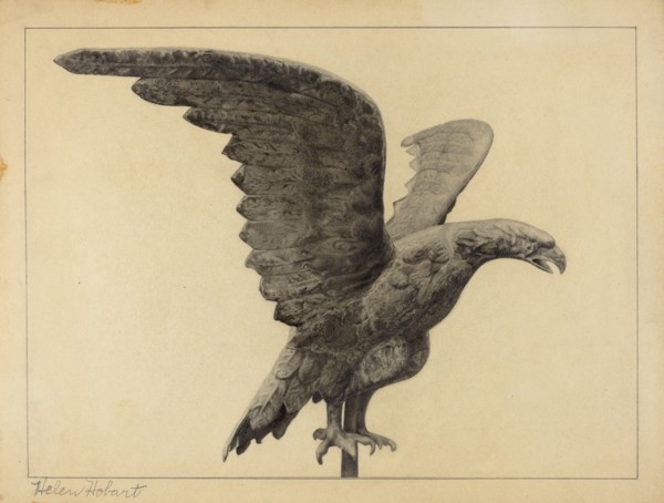Weather Vane Finial, c. 1937.