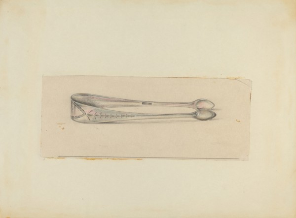 Silver Sugar Tongs, 1935/1942.