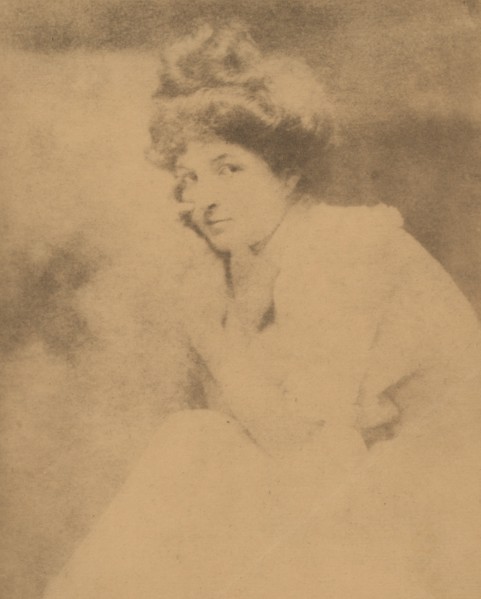 Portrait of Miss K, c1900. Creator: Zaida Ben-Yusuf.