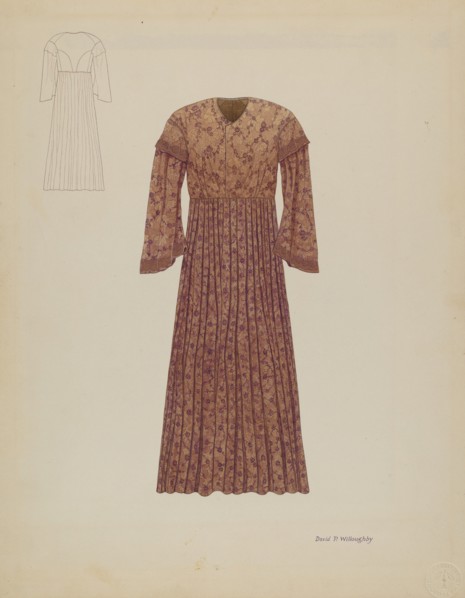 Wedding Dress, c. 1936.