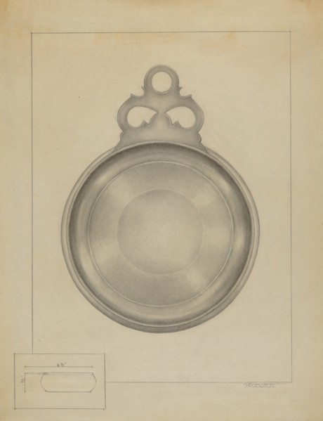 Silver Porringer, c. 1936.
