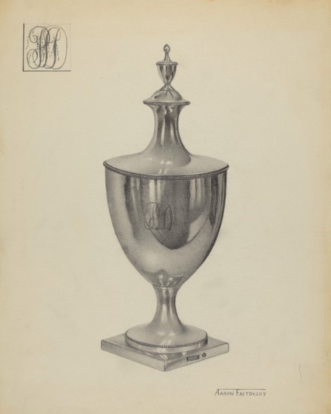 Silver Sugar Bowl, c. 1936.