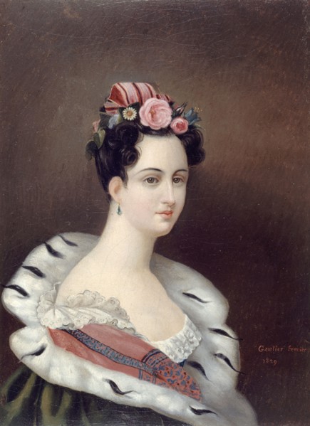 Portrait of a woman, 1829.