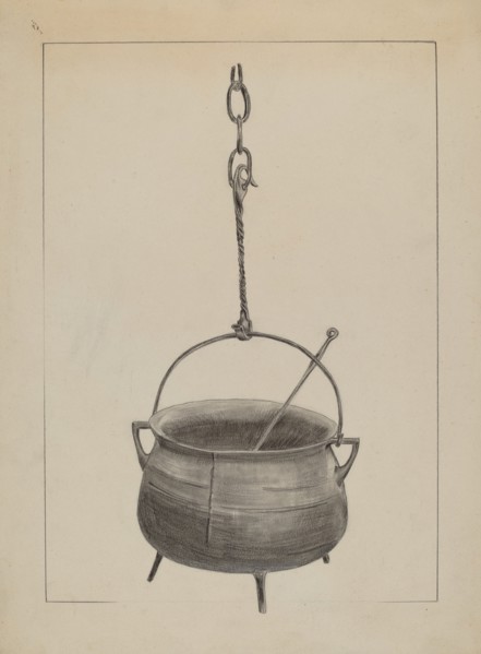 Kettle with Spoon, c. 1935.