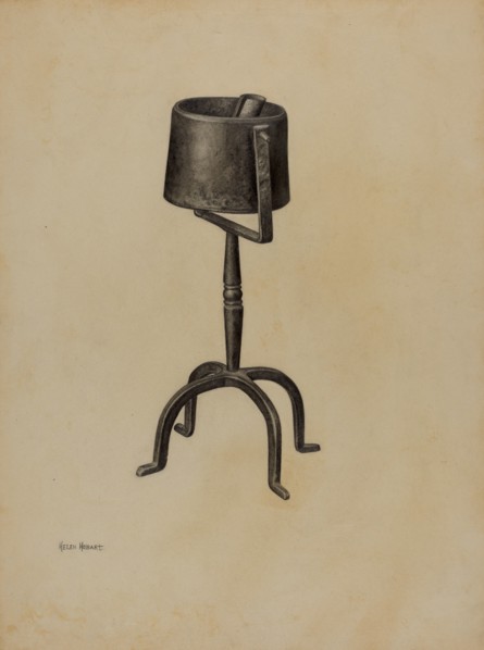Pennsylvania Fat Lamp, c. 1941.