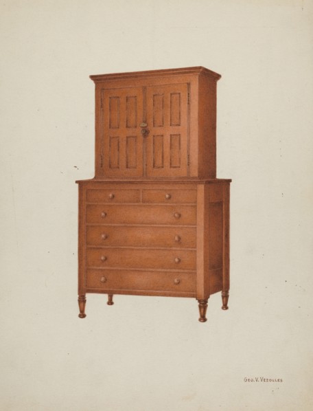 Shaker Cabinet, 1935/1942.